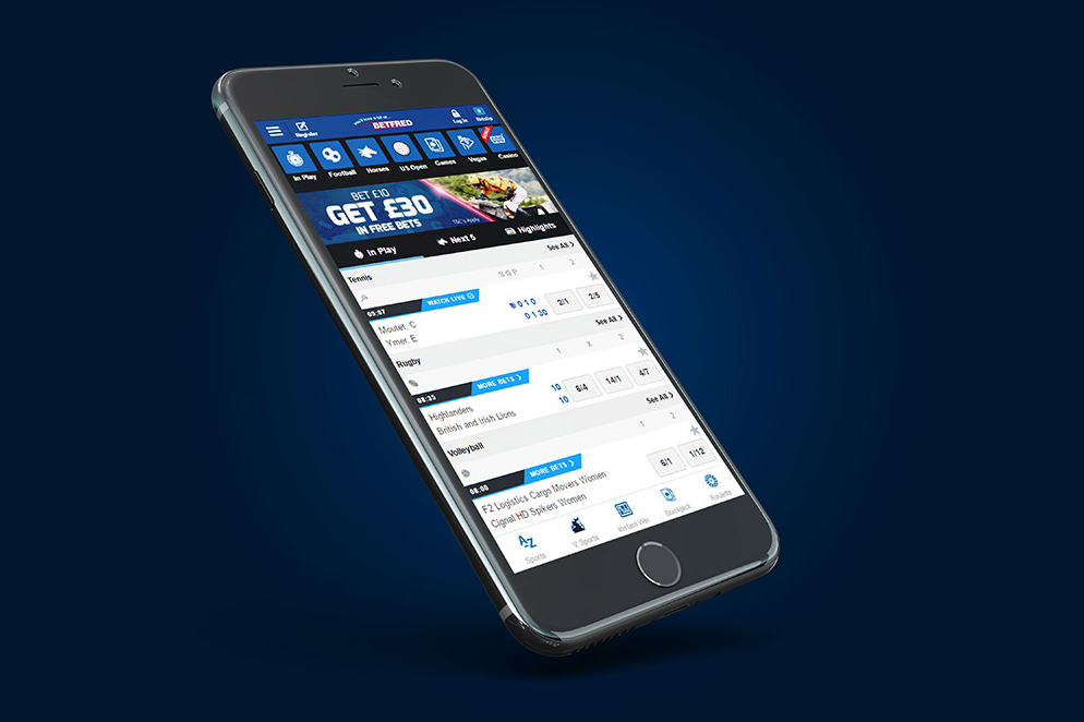 Betfred Apps on mobile